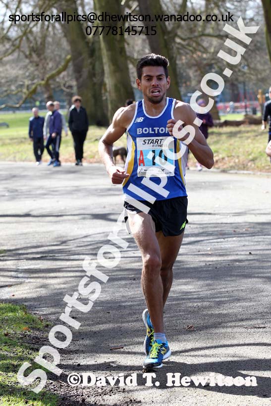 Northern Mens 12 Stage Relay, Sefton Park, Liverpool. Photo: David T. Hewitson/Sports for All Pics
